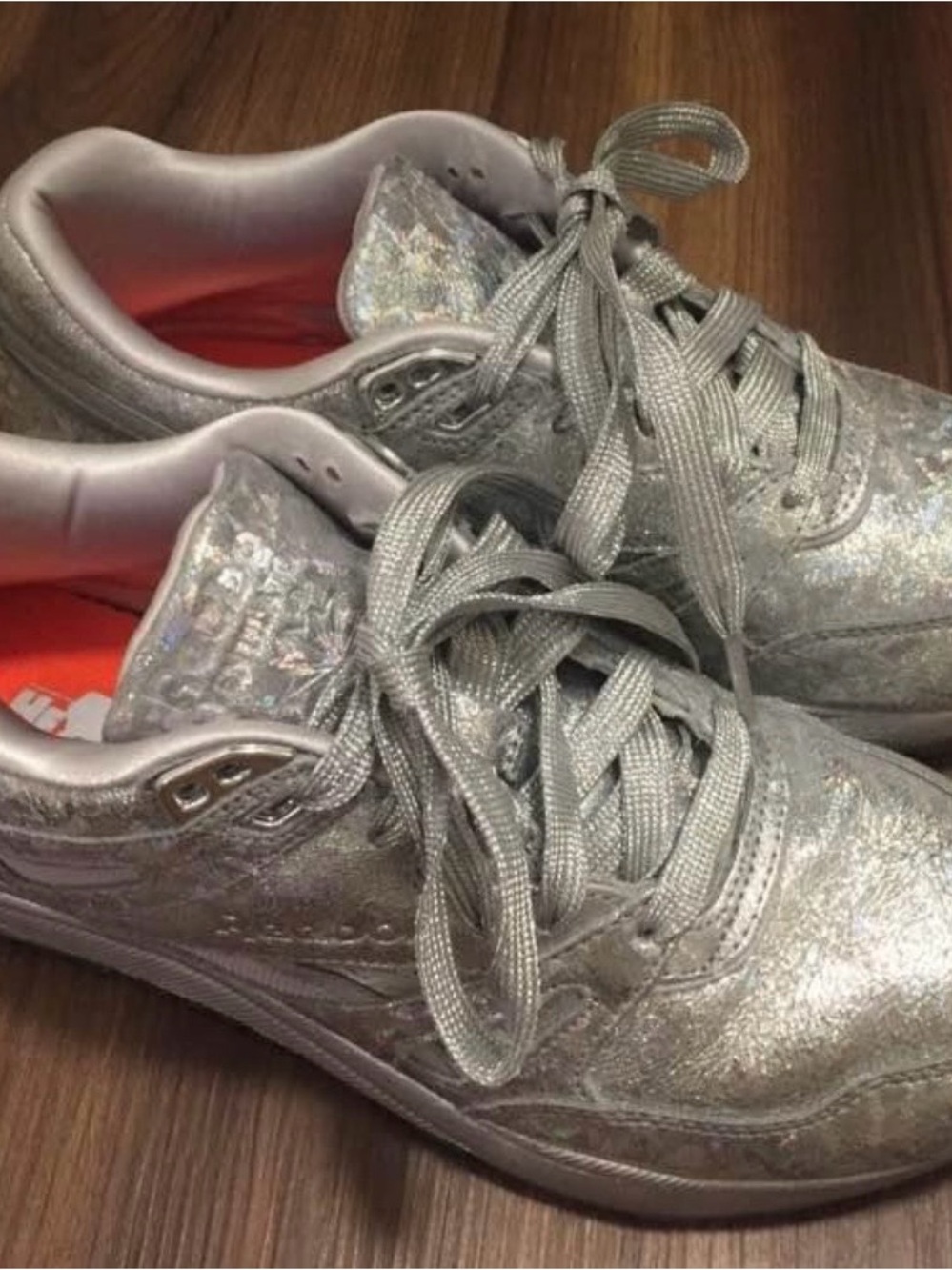 Reebok Holographic Size 8 Sneakers